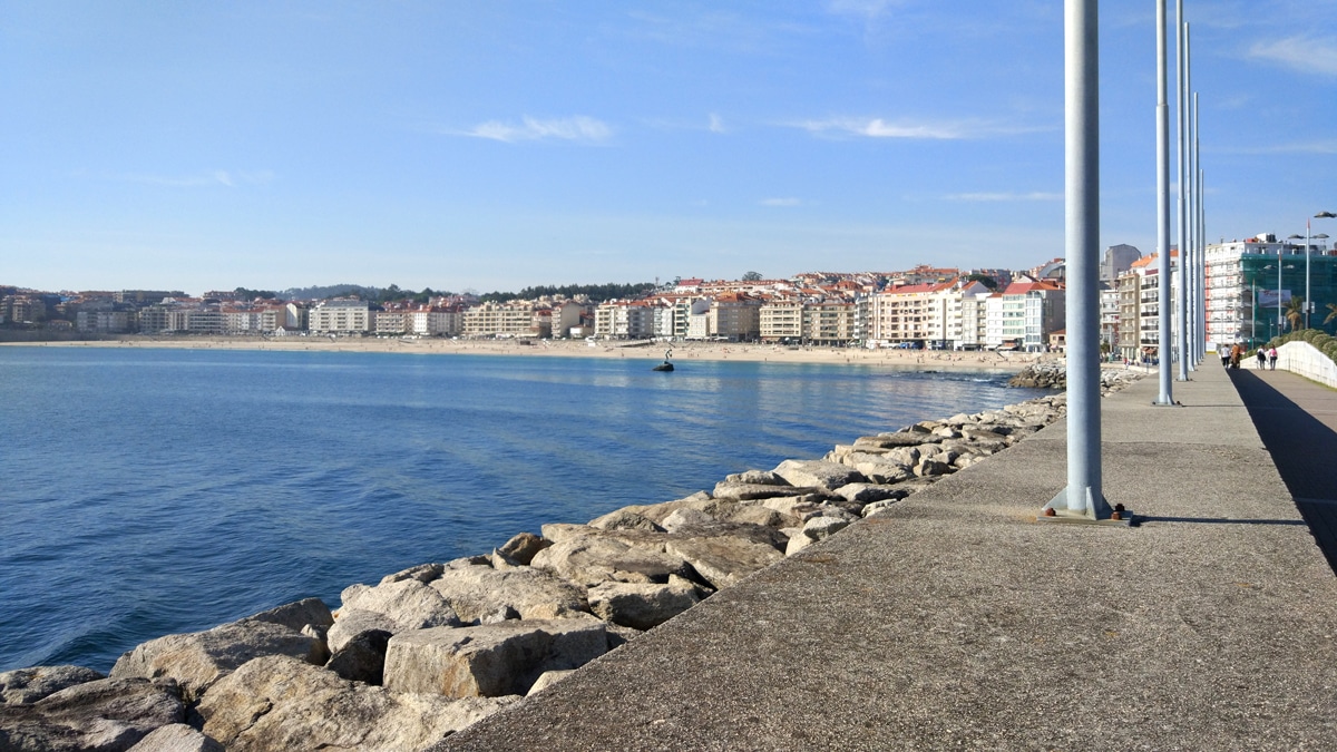 Sanxenxo playa de Silgar